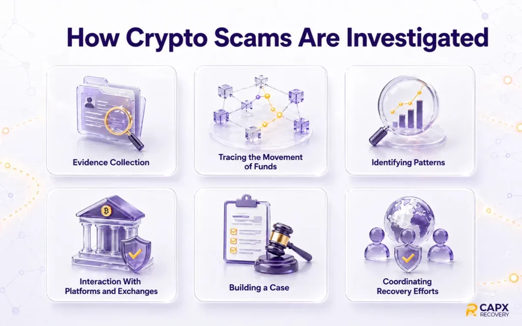 how crypto scams are investigated