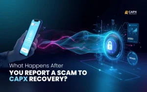 what happens after you report a scam to capx recovery