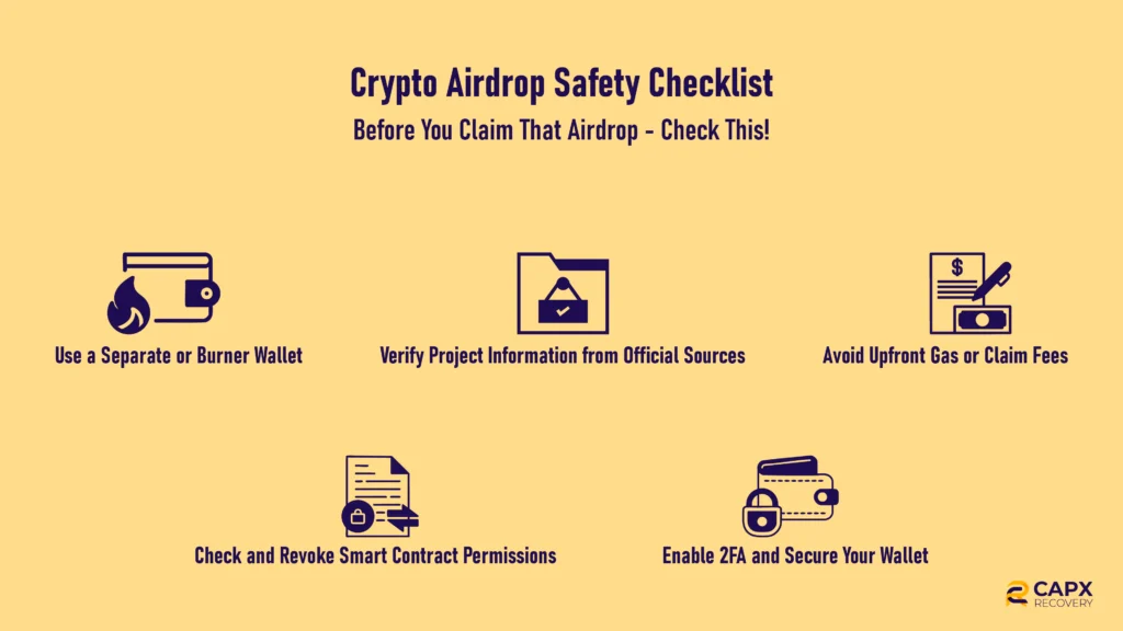 crypto airdrop safety checklist