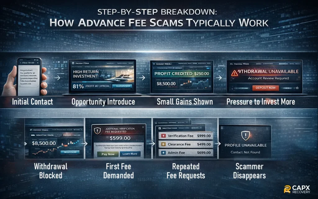 guide to an advance fee scam