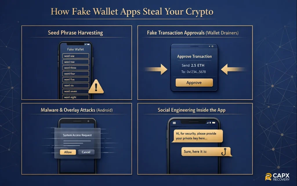 how fake wallet apps steal your crypto