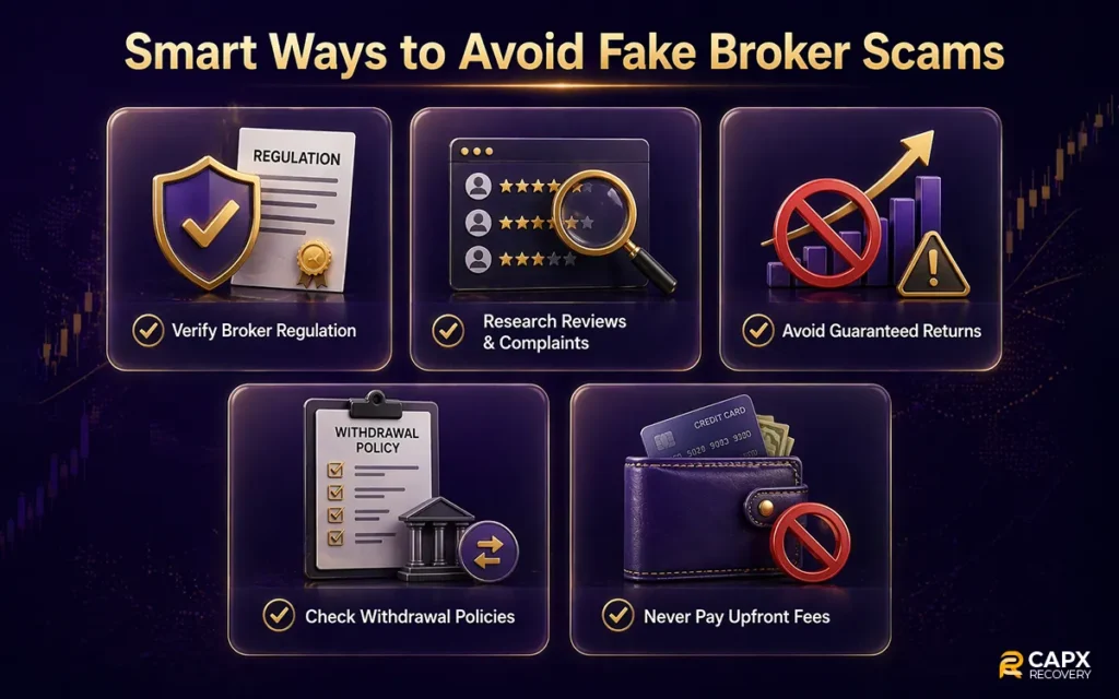 smart ways to avoid fake broker scams