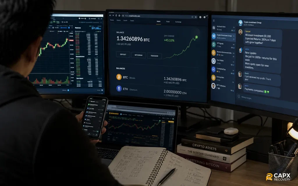 what to do if youve used a fake crypto platform