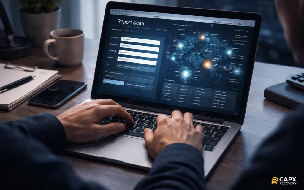 how to report crypto scams step by step