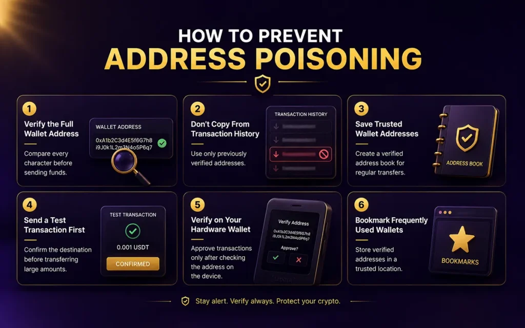 How to Prevent Address Poisoning