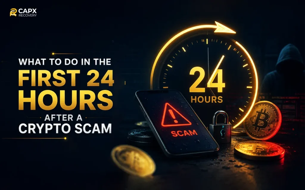 What to Do in the First 24 Hours After a Crypto Scam