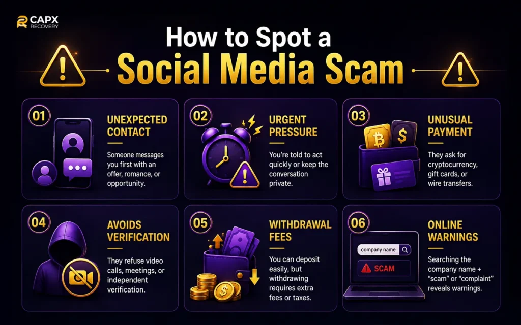 How to Spot a Social Media Scam